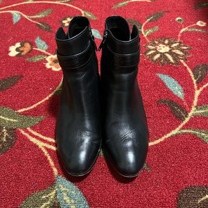 Coach Patricia leather boots booties size 6.5 size 6